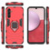 Samsung Galaxy A14 5G Magnetic Ring Holder PC + TPU Phone Case - Red