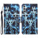 Samsung Galaxy A14 5G Colored Drawing Leather Phone Case - Giraffes