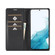 Samsung Galaxy A14 4G / 5G LC.IMEEKE Carbon Fiber Leather Phone Case - Vertical Black