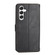 Samsung Galaxy A14 5G Oil Skin Zipper Wallet Leather Phone Case - Black