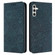 Samsung Galaxy A14 4G/5G Ethnic Embossed Adsorption Leather Phone Case - Blue