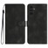 Samsung Galaxy A14 5G Heart Pattern Skin Feel Leather Phone Case - Black