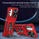 Samsung Galaxy A14 4G/5G Camshield Robot TPU Hybrid PC Phone Case - Red