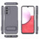 Samsung Galaxy A14 5G Wavy Texture TPU Phone Case with Lens Film - Grey