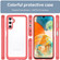 Samsung Galaxy A14 5G Colorful Series Acrylic + TPU Phone Case - Red