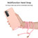 Samsung Galaxy A14 5G Wheat Straw Material + TPU Phone Case with Lanyard - Pink
