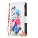 Samsung Galaxy A14 5G Colored Drawing Pattern Zipper Leather Phone Case - Two Butterflies