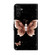 Samsung Galaxy A14 4G / 5G Crystal 3D Shockproof Protective Leather Phone Case - Pink Diamond Butterfly