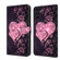 Samsung Galaxy A14 4G / 5G Crystal 3D Shockproof Protective Leather Phone Case - Lace Love