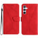 Samsung Galaxy A14 5G / A14 4G Stitching Embossed Leather Phone Case - Red