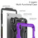 iPad 10th Gen 10.9 2022 Silicone + PC Full Body Protection Tablet Case - Purple