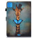 iPad Air 2022 / 2020 10.9 Colored Drawing Stitching Horizontal Flip Leather Case with Holder & Card Slots & Sleep / Wake-up function - Deer