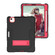 Contrast Color Robot Shockproof Silicon + PC Protective Case with Holder & Pen Slot iPad Air 2022 / 2020 10.9 - Black+Red - Black+Red
