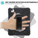 iPad Air 2022 / 2020 10.9 360 Degree Rotation PC + Silicone Protective Case with Holder & Hand-strap - Black