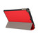 3-folding Skin Texture Horizontal Flip TPU + PU Leather Case with Holder iPad 9.7 - 2018 / 9.7 - 2017 / air / air2 - Red