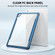 iPAKY Thunder Series Aluminum Frame + TPU Bumper + Clear PC Shockproof Case iPad Air 2022 / 2020 10.9 - Blue