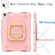 Contrast Color Shockproof Robot Silicone + PC Case with Wristband Holder iPad Air 2022 / 2020 10.9 - Rose Gold
