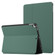 iPad Air 2019/Pro 10.5 2019/10.2 2019&2020 Dual-Folding Horizontal Flip Tablet Leather Case with Holder & Sleep / Wake-up Function - Dark Green