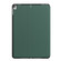 iPad Air 2019/Pro 10.5 2019/10.2 2019&2020 Dual-Folding Horizontal Flip Tablet Leather Case with Holder & Sleep / Wake-up Function - Dark Green