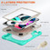 Silicone + PC Protective Case with Holder & Shoulder Strap iPad Air 2022 / 2020 10.9 - Mint Green