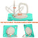 Silicone + PC Protective Case with Holder & Shoulder Strap iPad Air 2022 / 2020 10.9 - Mint Green