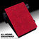 Peacock Embossed Pattern TPU + PU Leather Smart Tablet Case with Sleep / Wake-up iPad Air 2022 / Air 2020 10.9 - Red