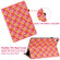 Color Weave Smart Leather Tablet Case iPad 10.2 2019/Air 2019/10.5/10.2 2020/2021 - Rose Red