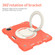 iPad Pro 11 2020/Pro 11 2018/Air 2020/Air 2022 Silicone + PC Full Body Protection Tablet Case With Holder & Strap - Orange