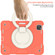 iPad Pro 11 2020/Pro 11 2018/Air 2020/Air 2022 Silicone + PC Full Body Protection Tablet Case With Holder & Strap - Orange
