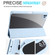 Acrylic 3-folding Smart Leather Tablet Case iPad  Air 2022/2020/Pro 11 2021/2020/2018 - Sky Blue
