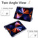 Acrylic 3-folding Smart Leather Tablet Case iPad  Air 2022/2020/Pro 11 2021/2020/2018 - Purple