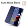 Acrylic 3-folding Smart Leather Tablet Case iPad  Air 2022/2020/Pro 11 2021/2020/2018 - Dark Blue