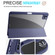 Acrylic 3-folding Smart Leather Tablet Case iPad  Air 2022/2020/Pro 11 2021/2020/2018 - Dark Blue