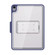 Mutural Transparent Holder Tablet Case iPad Air 2022/ 2020 10.9 - Navy Blue