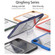 Mutural Transparent Holder Tablet Case iPad Air 2022/ 2020 10.9 - Black