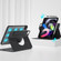 Front Stand Rotating Clear Back Smart Tablet Case iPad Air 2022 / 2020 10.9 - Black