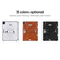 iPad Air 4 / Air 5 360 Degree Rotation Handheld Leather Back Tablet Case with Pencil Slot - Brown