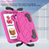iPad Air 2022 / Air 2020 10.9 Ice Baby EVA Shockproof Hard PC Tablet Case - Rose Red+Black