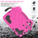 iPad 10th Gen 10.9 2022 Ice Baby EVA Shockproof Hard PC Tablet Case - Rose Red+Black