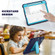 3-Layer PC + Silicone Shockproof Tablet Case with Holder iPad Air 2020 / 2022 10.9 / Pro 11 2022 / 2021 / 2020 / 2018 - NavyBlue+Blue