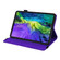 iPad Air 2022 / 2020 10.9 Calf Texture Embossed Horizontal Flip Leather Case with Holder & Card Slots & Photo Frame - Purple