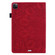 iPad Air 2022 / 2020 10.9 Calf Texture Embossed Horizontal Flip Leather Case with Holder & Card Slots & Photo Frame - Red