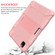 iPad Air 2022 / 2020 10.9 Shockproof Two-Color Silicone Protective Case with Holder - Rose Gold + Rose Gold