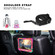 iPad Air 2022 / 2020 10.9 / Air 2022 Shockproof PC + Silicone Combination Case with Holder & Hand Strap & Shoulder Strap - Colorful + Rose Red