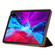 3-fold Horizontal Flip Smart Leather Case with Sleep / Wake-up Function & Holder iPad Air 2022 / 2020 10.9 - Brown