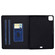 iPad Air 2022 / 2020 10.9 Cowhide Texture Horizontal Flip Leather Case with Holder & Card Slots & Sleep / Wake-up - Blue