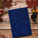 iPad Air 2022 / 2020 10.9 Cowhide Texture Horizontal Flip Leather Case with Holder & Card Slots & Sleep / Wake-up - Blue