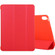 iPad Air 2022 / 2020 10.9 Silicone 3-Folding Full Coverage Leather Case - Red