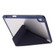 Deformation Transparent Acrylic Horizontal Flip PU Leather Case with Multi-folding Holder & Sleep / Wake-up Function & Pen Slot iPad Air 2022 / 2020 10.9 - Dark Blue