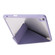 Deformation Transparent Acrylic Horizontal Flip PU Leather Case with Multi-folding Holder & Sleep / Wake-up Function & Pen Slot iPad Air 2022 / 2020 10.9 - Lavender Grey